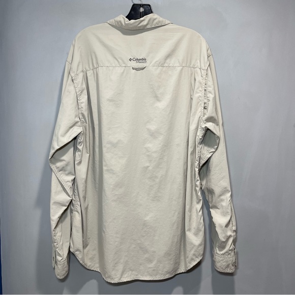Columbia Titanium Kestral Ridge Mens Shirt, Large, Khaki, - Picture 7 of 9